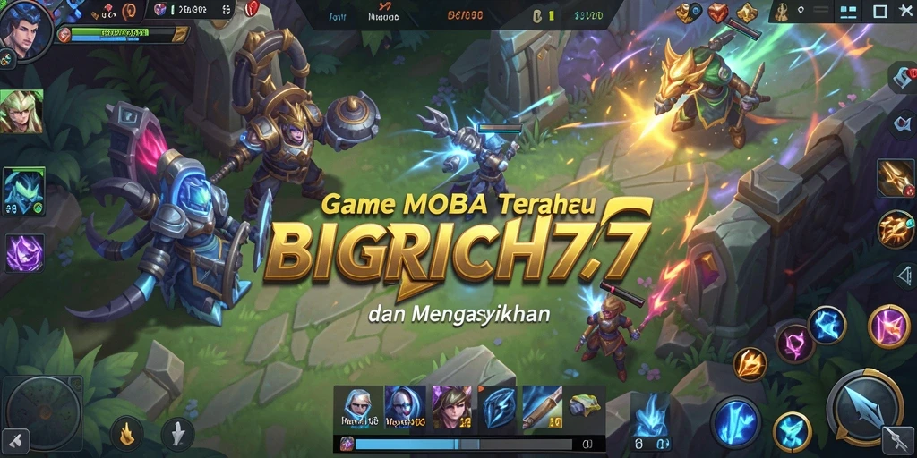 Screenshot gameplay BIGRICH77 yang epik dan mendebarkan.