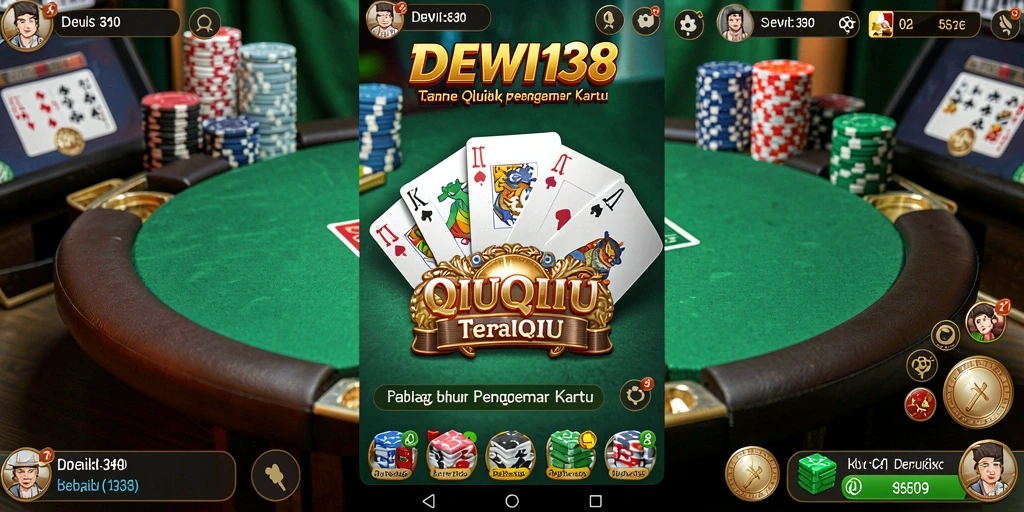 Gameplay seru DEWI138 dalam pertandingan QiuQiu.