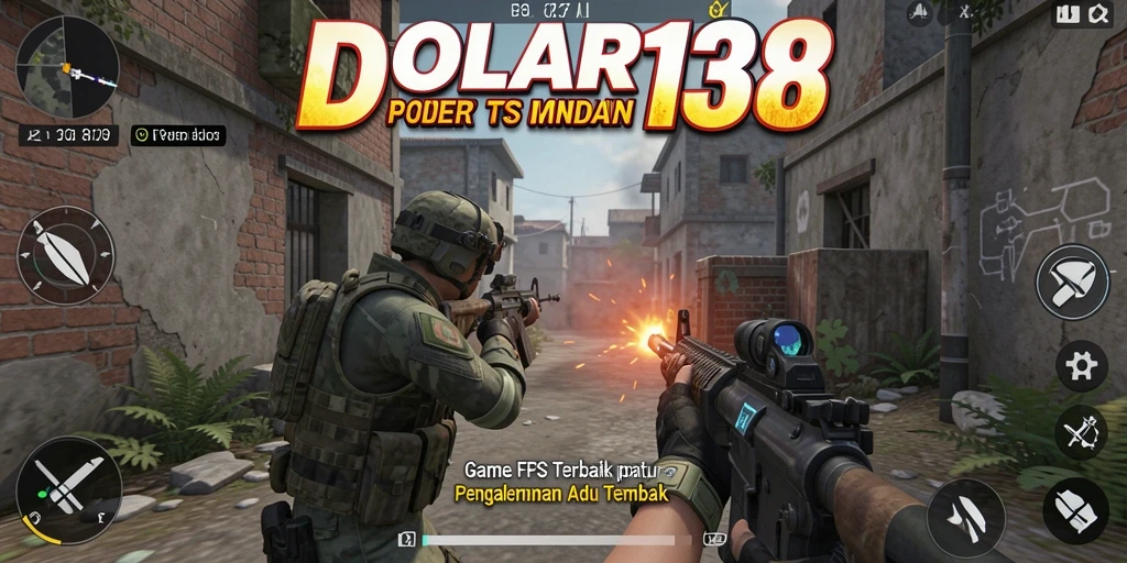 Screenshot DOLAR138 menampilkan aksi tembak menembak yang intens dan grafis menawan.