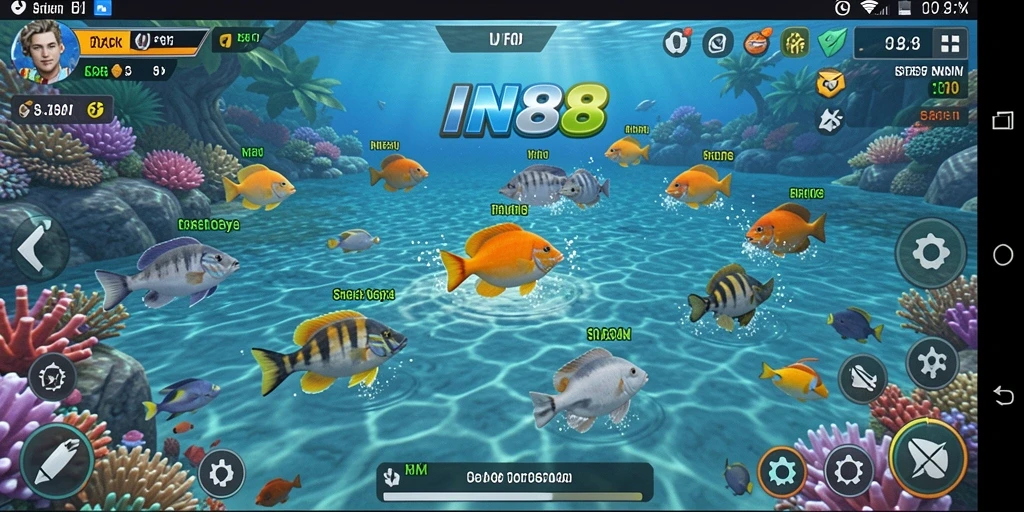 Tampilan gameplay yang seru dan penuh warna dari IN88.