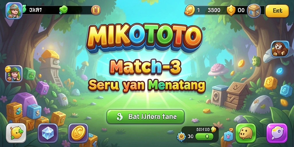 Tampilan gameplay seru dan penuh warna dari MIKOTOTO.