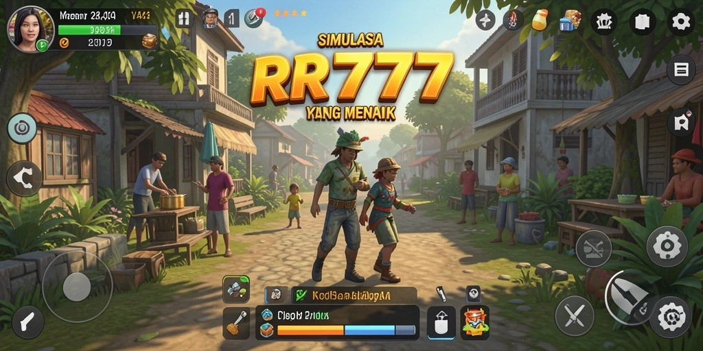 Tangkapan layar gameplay <strong>RR777</strong> menampilkan karakter dalam suasana interaktif yang menarik.