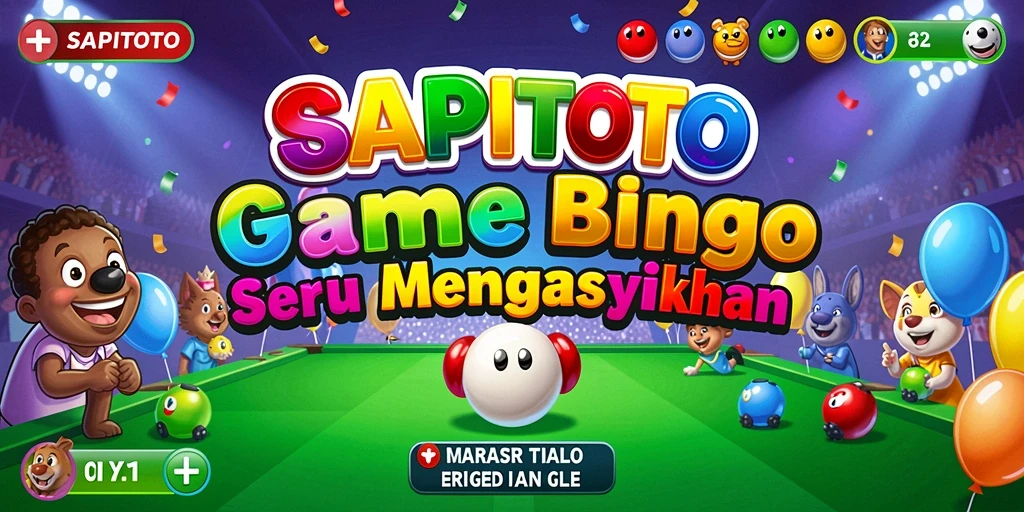 Tampilan menarik dan gameplay seru dalam SAPITOTO.