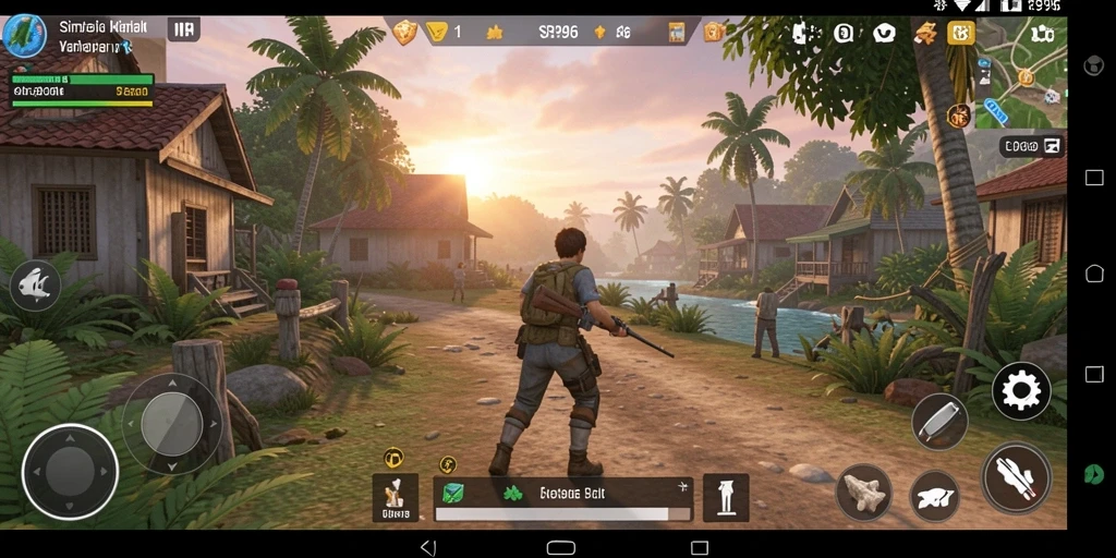 Tampilan gameplay menarik dari SR996 yang penuh interaksi.