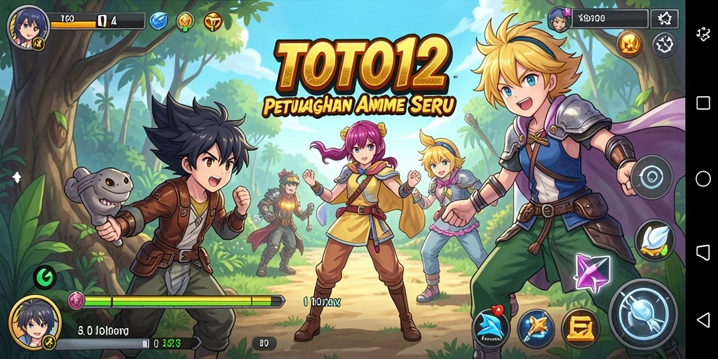 Tampilan menawan dari karakter dan gameplay seru TOTO12.