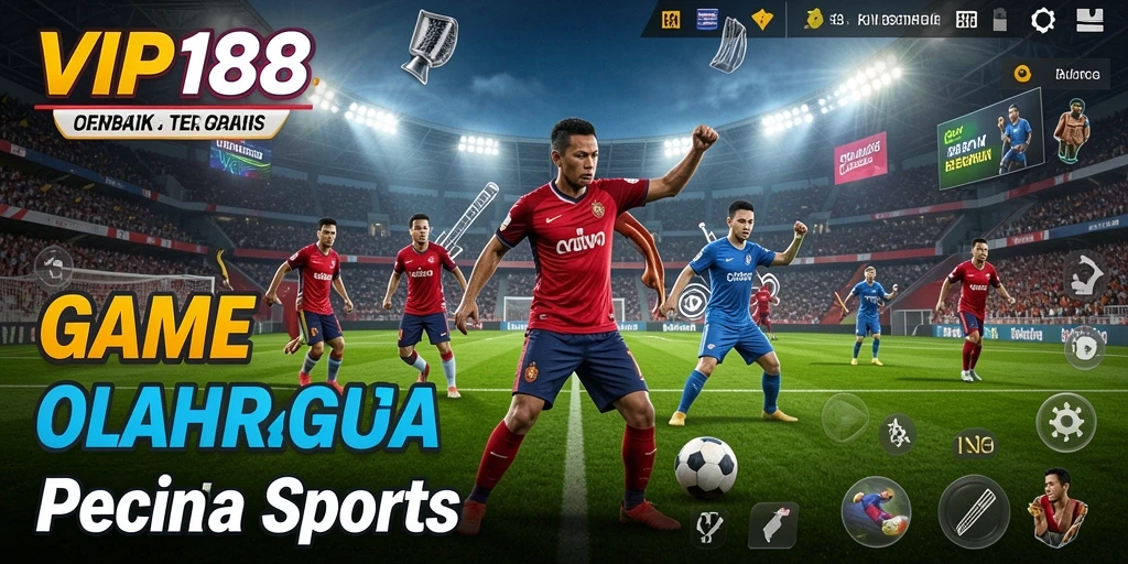 Tampilan gameplay interaktif dan kompetitif dalam VIP188.