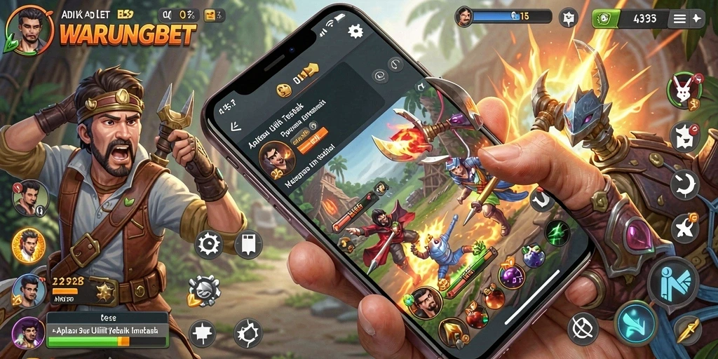 Tampilan screenshot WARUNGBET menampilkan alat bantu efisien untuk produktivitas.